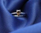 White gold - Soliter ring - 0.91 ct Diamond, Sieraden, Tassen en Uiterlijk, Antieke sieraden, Ophalen of Verzenden, Overige materialen