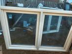 Kunststof kozijnen met raam, 75 tot 150 cm, Kunststof, Raamkozijn, Ophalen of Verzenden