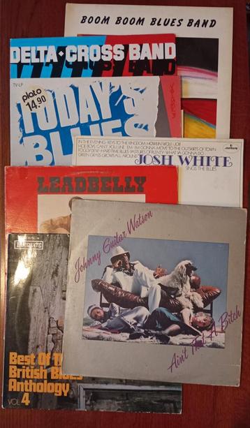 Verzameling blues lp's beschikbaar voor biedingen