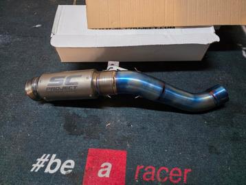 Sc Project gp70r titanium uitlaat +decat voor rsv4 beschikbaar voor biedingen