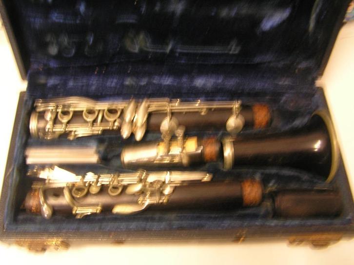 Klarinet ELKHORN a division of GETZEN met koffer, Muziek en Instrumenten, Instrumenten | Onderdelen, Gebruikt, Klarinet, Ophalen of Verzenden