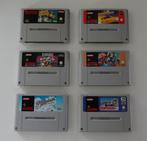 6 Super Nintendo Spellen, Spelcomputers en Games, Games | Nintendo Super NES, Ophalen, Zo goed als nieuw