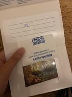 Efteling giftcard twv €38, Tickets en Kaartjes, Eén persoon, Overige soorten, Pretpark
