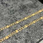 14k gouden ketting prachtig schakel cuban model, Ophalen of Verzenden, Nieuw, Goud