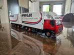 Tekno Scania 143 combi JP. Vis & ZN., Ophalen of Verzenden, Zo goed als nieuw, Bus of Vrachtwagen, Tekno
