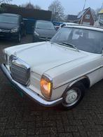 Mercedes-Benz 200-Serie 2.0 200 1973 Wit, Achterwielaandrijving, Zwart, Leder en Stof, Wit