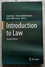 Introduction to Law – Second Edition, Ophalen of Verzenden, Zo goed als nieuw, WO