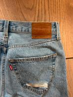 Wide leg ripped jeans Levi’s, Blauw, Ophalen of Verzenden, Zo goed als nieuw, W27 (confectie 34) of kleiner