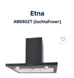 Etna afzuigkap AB790ZT mat zwart breed 90cm, Ophalen of Verzenden, Zo goed als nieuw, Wandschouwkap