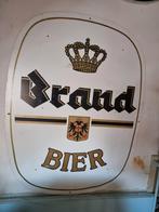 Brand bier., Ophalen, Reclamebord, Plaat of Schild, Brand