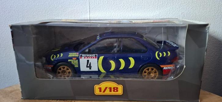 1.18 subaru impreza wrc, Hobby en Vrije tijd, Modelauto's | 1:18, Zo goed als nieuw, Auto, Overige merken, Ophalen of Verzenden