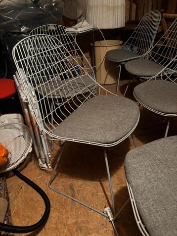 Pastoe draadstoelen SM05 6 stuks vintage design beschikbaar voor biedingen
