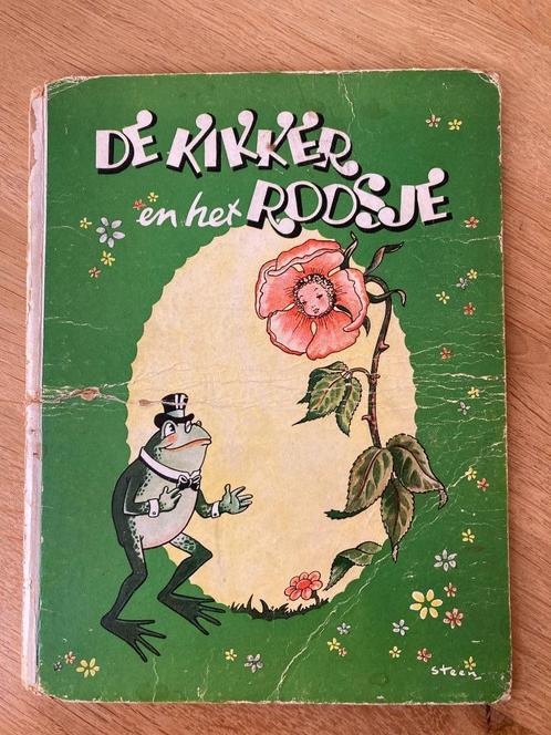 De kikker en het roosje, Jan Holsbergen, 1e druk, Boeken, Prentenboeken en Plaatjesalbums, Gelezen, Prentenboek, Ophalen of Verzenden