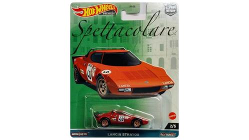 Lancia Stratos NR 40 | Spettacolare | 1:64 HotWheels, Hobby en Vrije tijd, Modelauto's | Overige schalen, Nieuw, Ophalen of Verzenden