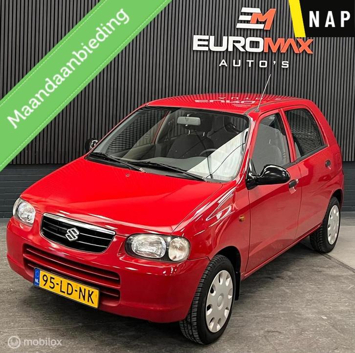 Suzuki Alto 1.1 GL NAP | 63563km | Elektr Ramen, Auto's, Suzuki, Bedrijf, Te koop, Alto, Airbags, Alarm, Elektrische ramen, Radio