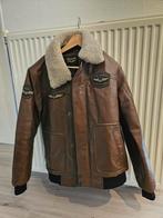 PME Legend Hudson Leren Jas met Kraag, Kleding | Heren, Ophalen, Bruin, Maat 48/50 (M), Pall Mall PME Legend