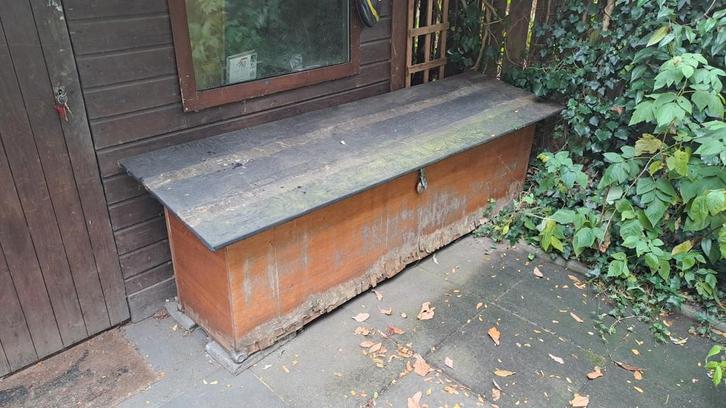 Mooie moestuin/tuin bak voor gereedschap, Tuin en Terras, Bergingen en Tuinkasten, Gebruikt, Hout, Ophalen