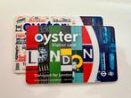 2 Oysterkaarten voor het OV in Londen, Tickets en Kaartjes, Eén persoon, Bus, Metro of Tram, Algemeen kaartje
