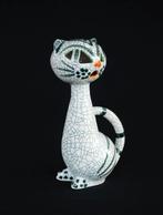 De Zittend Kat van Kunstenaar Livia Gorka. Vintage keramiek, Ophalen of Verzenden