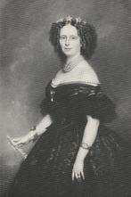 Ansichtkaart met portret van Koningin Sophie, Verzenden, 1940 tot 1960, Ongelopen, Sterren en Beroemdheden
