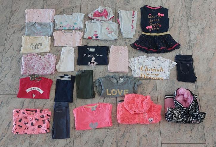 Meisjes kledingpakket winter maat 74/80, Kinderen en Baby's, Babykleding | Baby-kledingpakketten, Zo goed als nieuw, Maat 74, Ophalen of Verzenden
