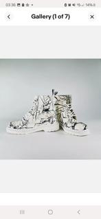 Dr martens pascal marble wit-zwart - Maat: 41, Wit, Overige typen, Ophalen of Verzenden, Dr. Martens