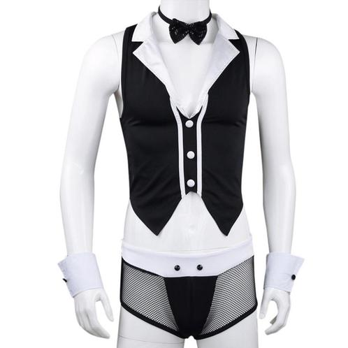 Heren ober lingerie pakje / sexy setje mannen kostuum, Kleding | Heren, Ondergoed, Nachtkleding, Verzenden