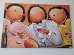 Wanddecoratie dikke dames, Antiek en Kunst, Kunst | Schilderijen | Modern, Ophalen