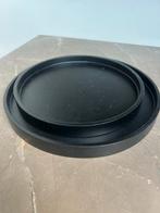 Mooie zwarte dienblad tray - XLBoom, Ophalen of Verzenden, Zo goed als nieuw, Rond, Overige materialen