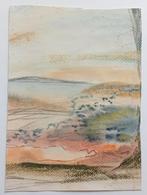 Aquarel Landschap 20e eeuw, Antiek en Kunst, Verzenden