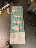 Houten ladder rek voor badkamer, Ophalen, (Half)hoge kast, Nieuw, 50 tot 100 cm