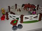 Playmobil paardenwei met omheining en accessoires, Ophalen, Gebruikt, Los playmobil