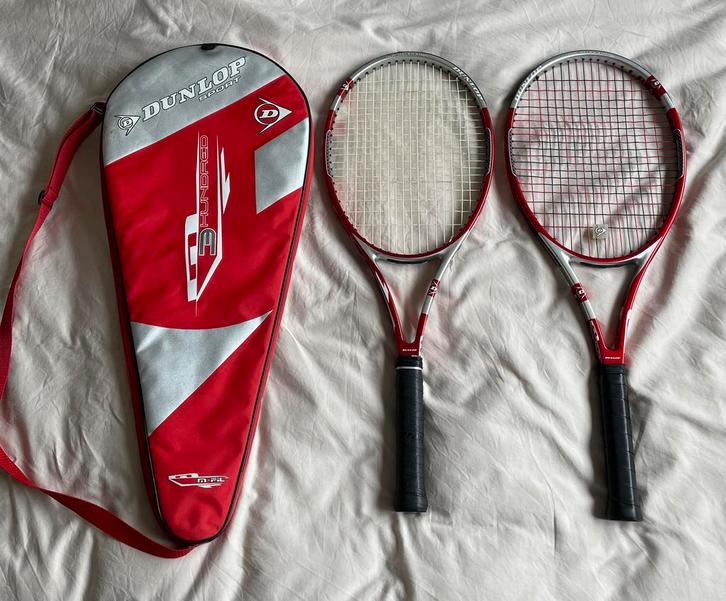 Dunlop 300 M-Fil | L2 & L1, Sport en Fitness, Tennis, Gebruikt, Racket, Dunlop, L2, Ophalen of Verzenden