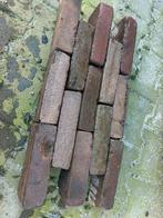 Ca 8m2 gebakken waaltjes, waalformaat, 5-duimers op pallets, Verzenden, Zo goed als nieuw, Keramiek, Klinkers