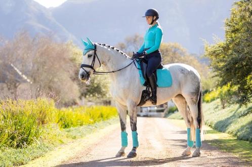 LeMieux Suede dressuur dekje Azure Full SALE!, Dieren en Toebehoren, Paarden en Pony's | Dekens en Dekjes, Nieuw, Dekje, Ophalen of Verzenden