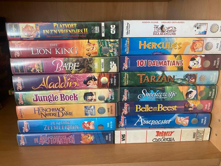 Disney VHS Collectie, Cd's en Dvd's, Dvd's | Tekenfilms en Animatie, Zo goed als nieuw, Amerikaans, Alle leeftijden, Ophalen of Verzenden