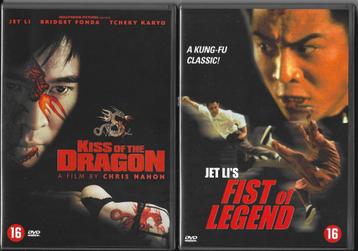 3 DVD-box van Jet Li