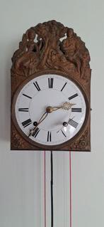 antieke  Franse Comtoise klok, Antiek en Kunst, Antiek | Klokken, Ophalen of Verzenden