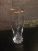 Bierglazen Hertog jan 20 stuks hoog model met gouden rand, Verzamelen, Glas en Borrelglaasjes, Verzenden, Zo goed als nieuw, Bierglas