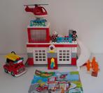 Lego Duplo Brandweerkazerne en Helicopter 10970, Kinderen en Baby's, Speelgoed | Duplo en Lego, Ophalen of Verzenden, Gebruikt