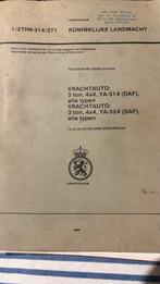 TH Boek DAF YA 314 - Technische Handleiding, Ophalen of Verzenden, Gelezen, Autotechniek