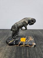 Art Deco Spelter Ram Moreau, ca. 1930, Antiek en Kunst, Kunst | Beelden en Houtsnijwerken, Ophalen of Verzenden