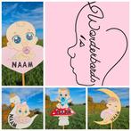 Geboortebord, Kinderen en Baby's, Kraamcadeaus en Geboorteborden, Ophalen of Verzenden, Nieuw