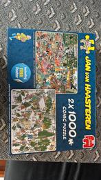 Jan van Haasteren 2x 1000 stukjes compleet, Ophalen of Verzenden, 500 t/m 1500 stukjes, Zo goed als nieuw