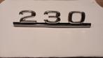 Mercedes type aanduiding Embleem 230, Ophalen of Verzenden, Achter, Mercedes-Benz, Achterklep