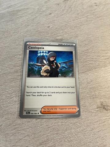 Cassiopeia 056/064 Shrouded Fable - Pokémon Kaart beschikbaar voor biedingen