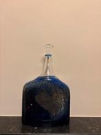 Kosta Boda Vaas - Blauw Glas, Huis en Inrichting, Woonaccessoires | Vazen, Blauw, Ophalen of Verzenden, Minder dan 50 cm, Glas