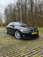 BMW 3-Serie 3.0 I 335 Cabrio AUT 2008 Zwart | Full Option, Auto's, Automaat, Achterwielaandrijving, Cabriolet, 4 stoelen