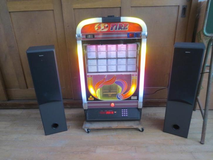 Jukebox NSM Fire, Verzamelen, Automaten | Jukeboxen, Gebruikt, Overige merken, 1970 tot heden, Ophalen