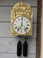 Oude comtoise, kast, uurwerk, gewichten maar zonder slinger, Antiek en Kunst, Antiek | Klokken, Ophalen